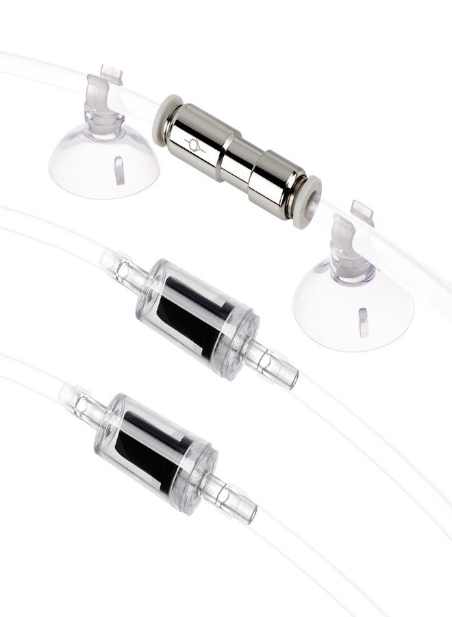 Clscea Aquarium Check Valves 1 Way Non-Return Valves Suction Cups Spare Parts Kit - Image 1